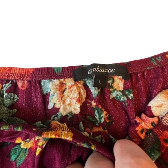 Ambiance Lightweight Romper Size L - Picture 2 of 6